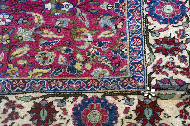 土耳其-东方地毯店，伊斯坦布尔图片素材