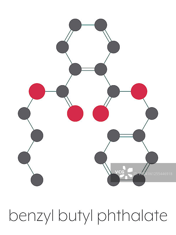 邻苯二甲酸丁苯苄酯，插图图片素材