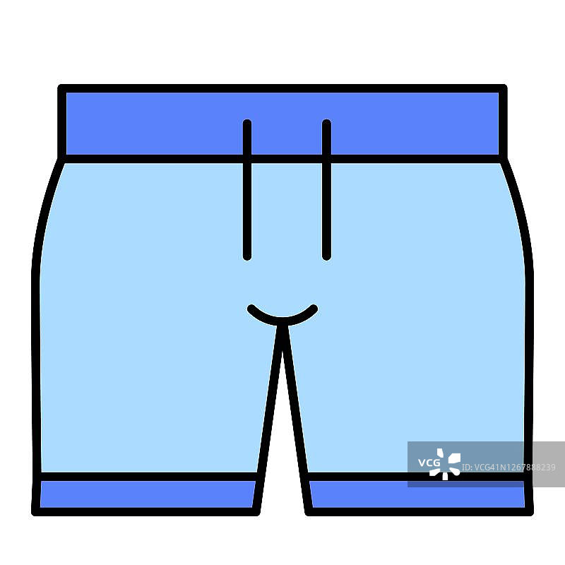 泳裤图标，暑假相关矢量图片素材