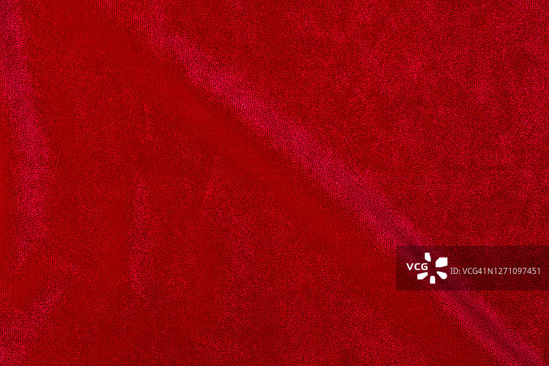 红色天鹅绒作为抽象背景。图片素材