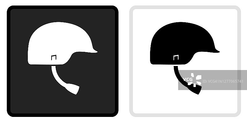 攀岩头盔图标上的黑色按钮与白色翻转图片素材