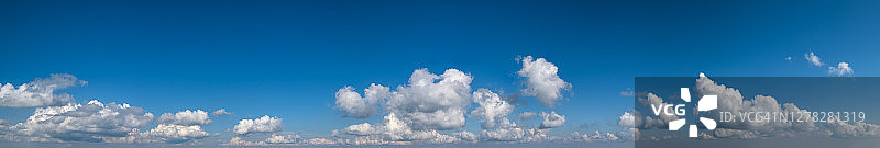 云彩在蓝天的背景图片素材