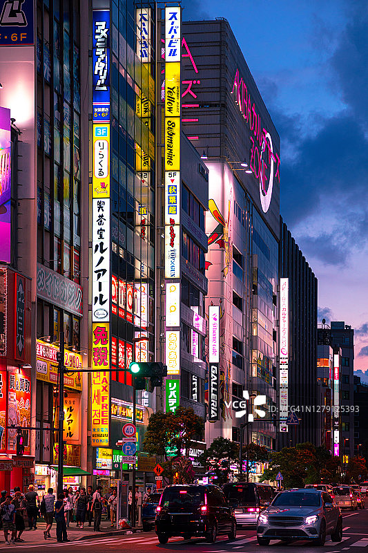 东京街图片素材