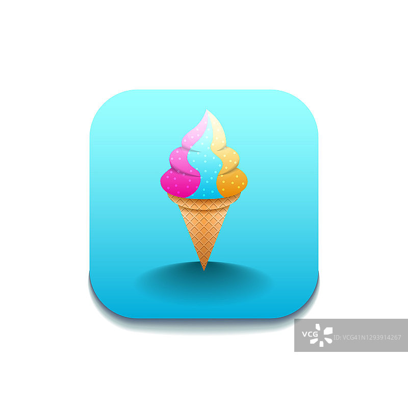 冰淇淋快餐标志向量符号图标设计风格图片素材