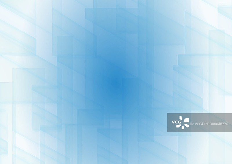 几何抽象背景在透明的蓝色图片素材