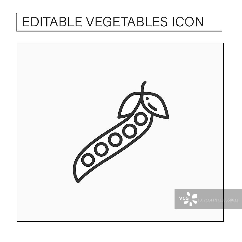 豌豆行图标图片素材