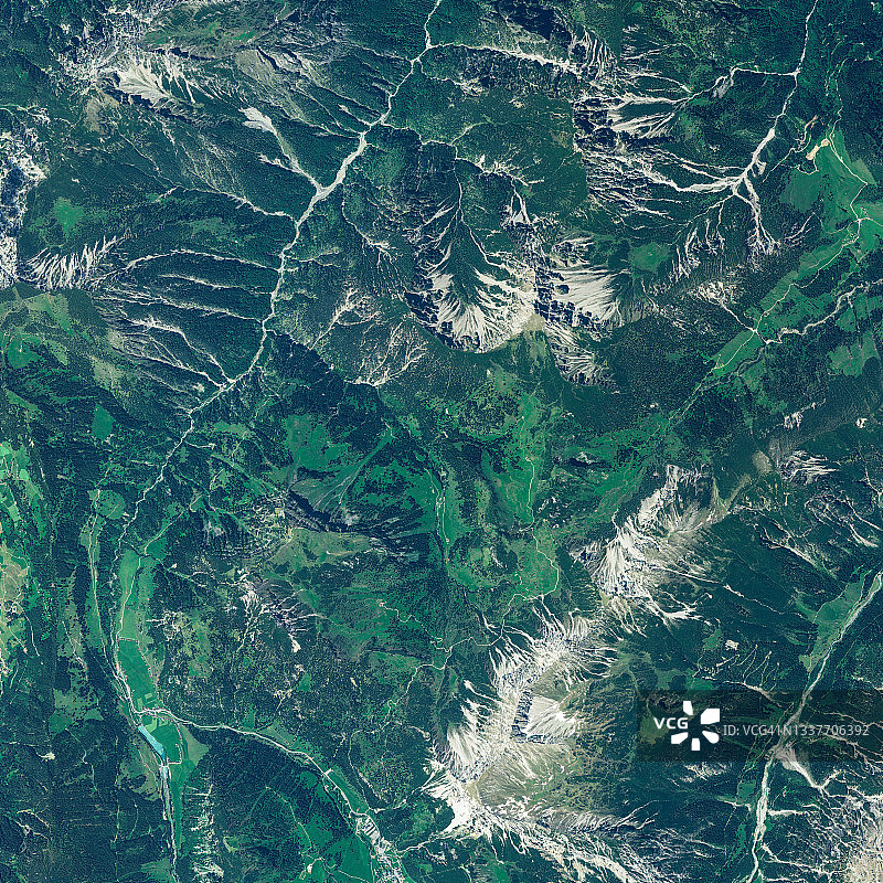 卫星图像、卢森堡图片素材