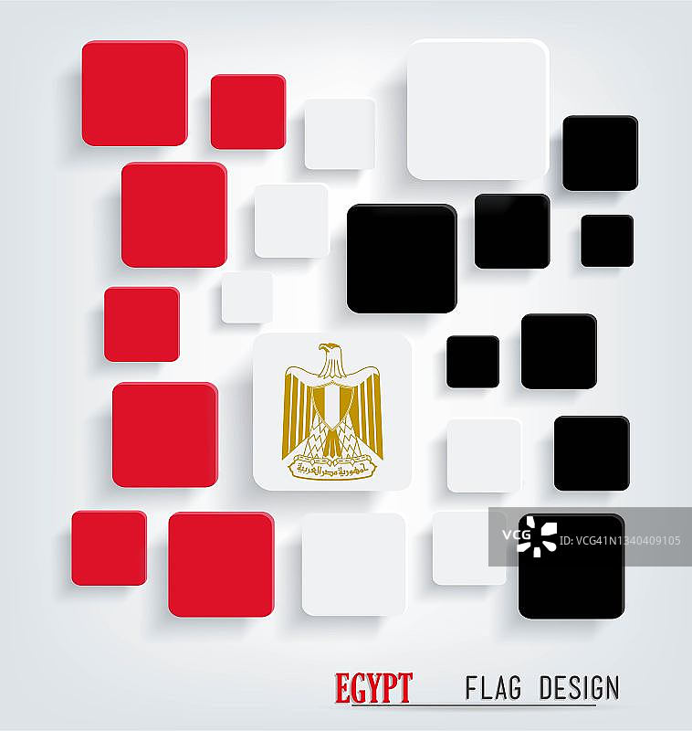 埃及国旗设计图片素材