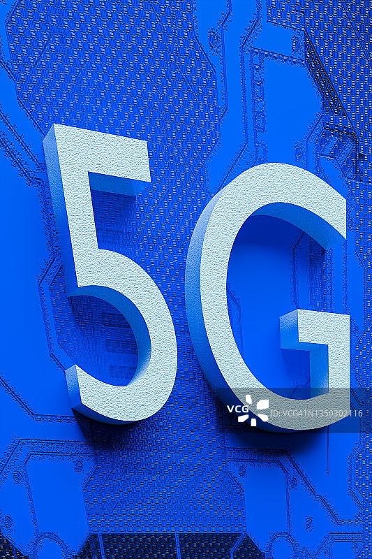 5G无线网络和大数据概念，图像生成计算机图形图片素材