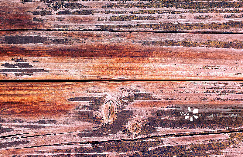 垃圾旧棕色木门纹理背景图片素材