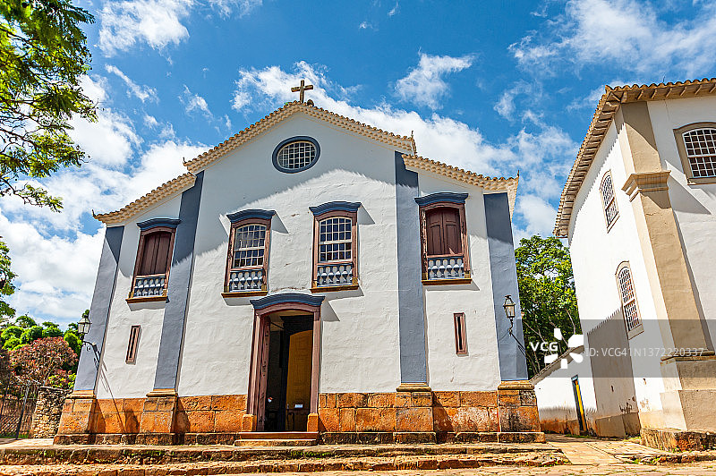 葡萄牙殖民时期的天主教堂圣约翰福音图片素材