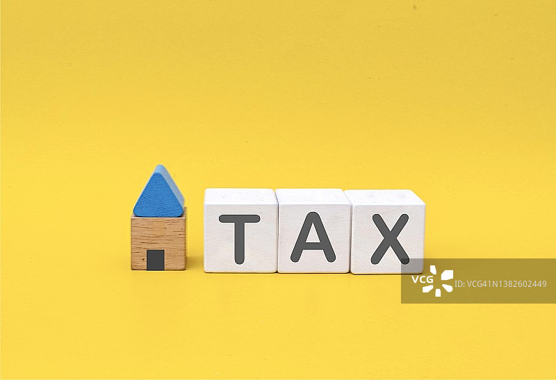 房产税概念图片素材