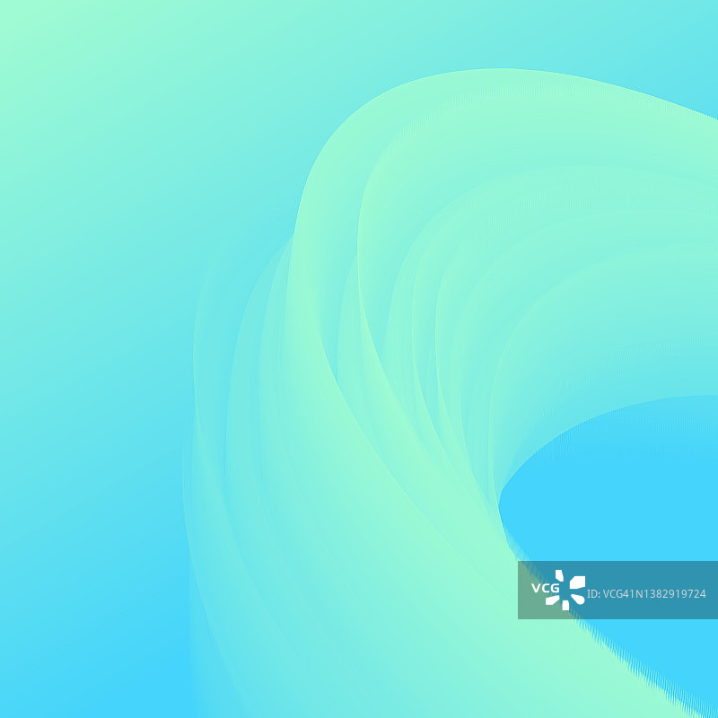 流体抽象设计的蓝色梯度背景图片素材