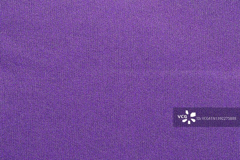 用于紫色运动服的织物，足球衫的质地，织物背景图片素材