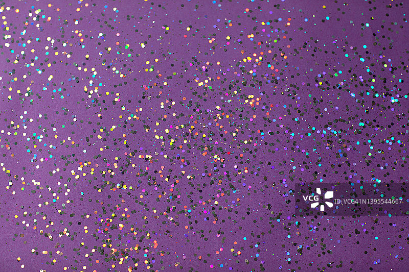 紫色节日背景，色彩斑斓。图片素材