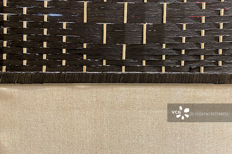 竹编织物图片素材