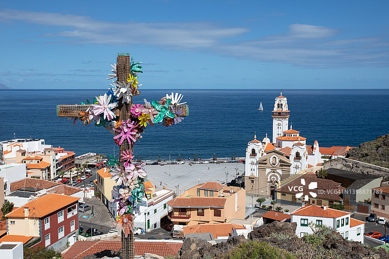Basilica Views, Candelaria, Tenerife摄影图片素材