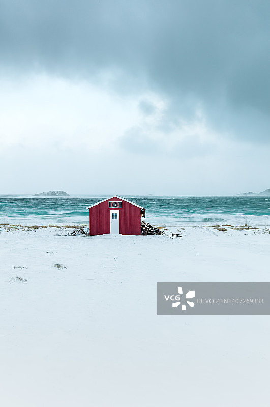 冬天的挪威图片素材
