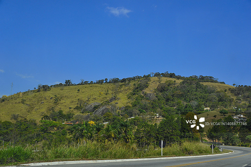 巴西米纳斯吉拉斯州的风景农场图片素材