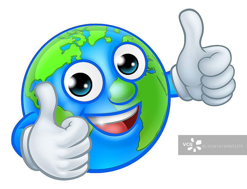 地球地球世界吉祥物卡通人物图片素材