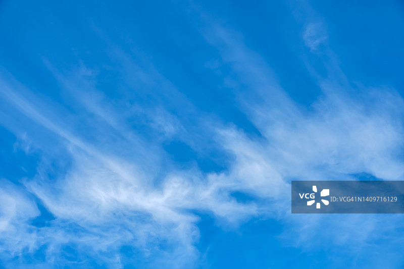 蓝天背景和白云图片素材
