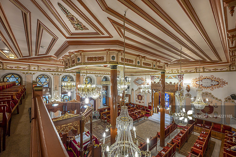 伊斯坦布尔Kuzguncuk的Yaakov犹太教堂图片素材