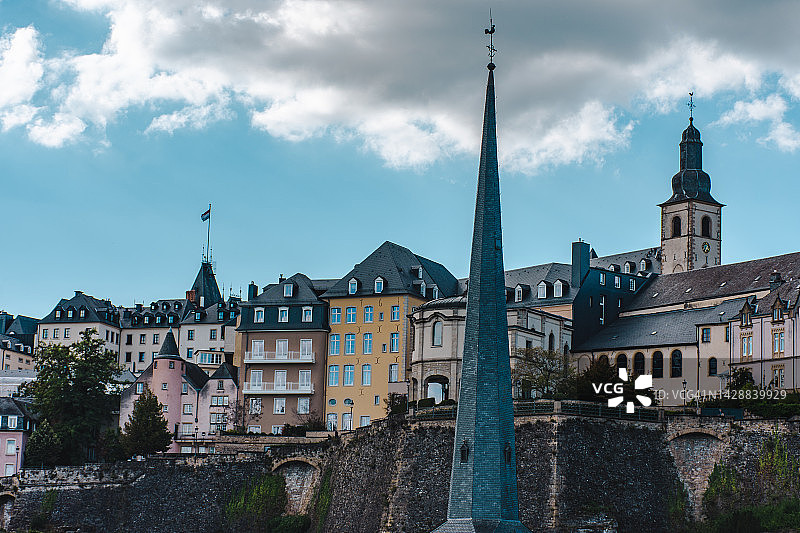 卢森堡城市景观图片素材