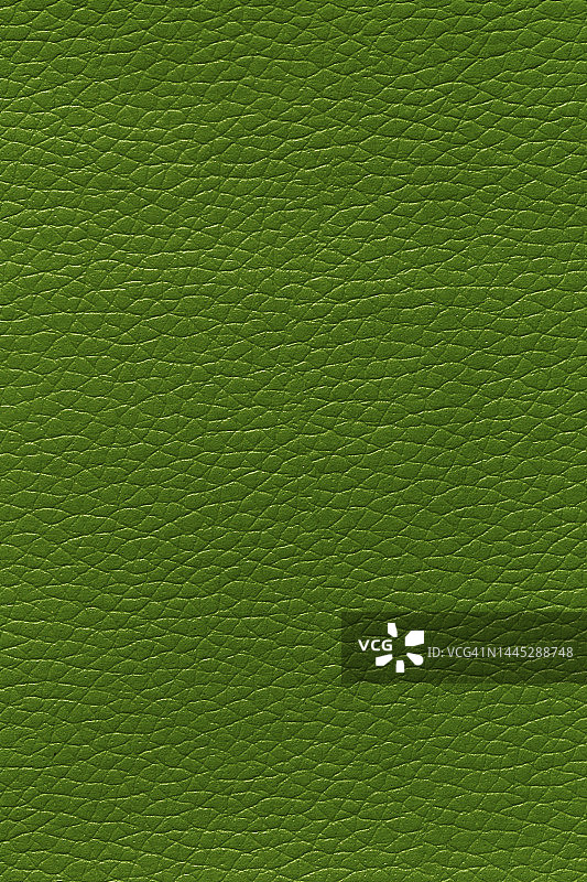 绿色皮革和纹理背景。图片素材