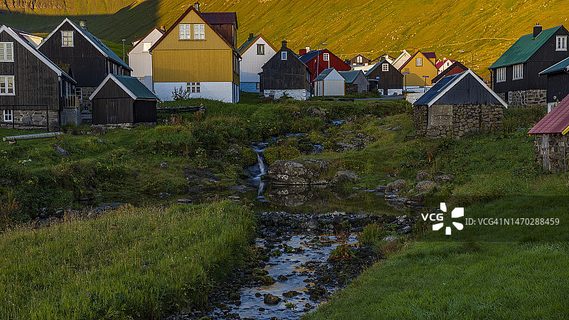丹麦，斯特莱莫伊，房屋和建筑的风景图片素材