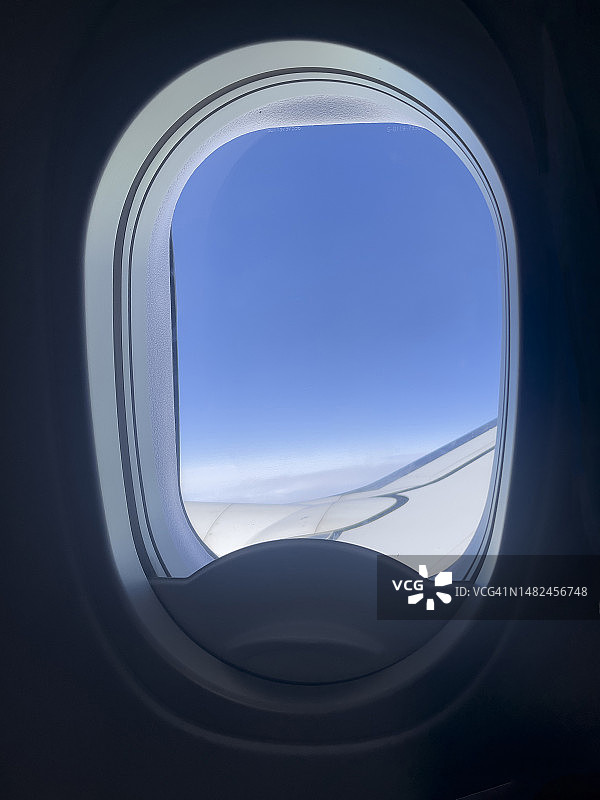 飞机的窗口图片素材