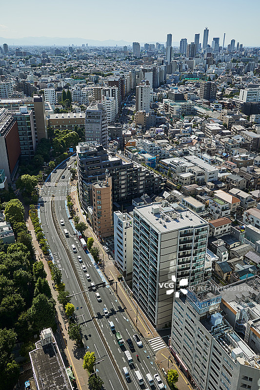 东京城市道路图片素材