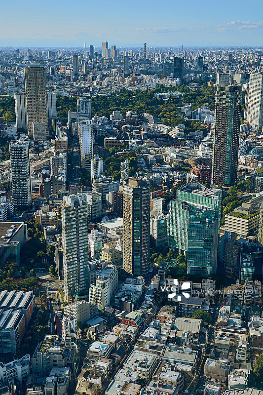 东京城市摩天大楼图片素材