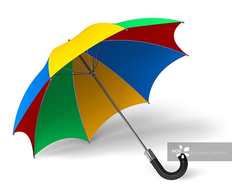 颜色的伞图片素材