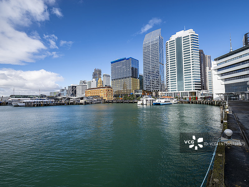 新西兰奥克兰中央商务区图片素材