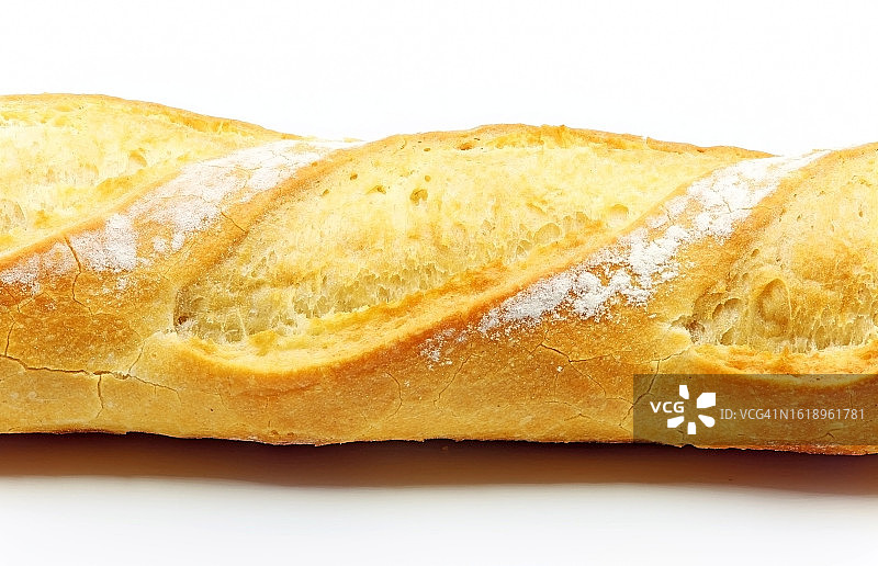 长条面包:在高倍放大镜下拍摄的面包或长棍面包图片素材