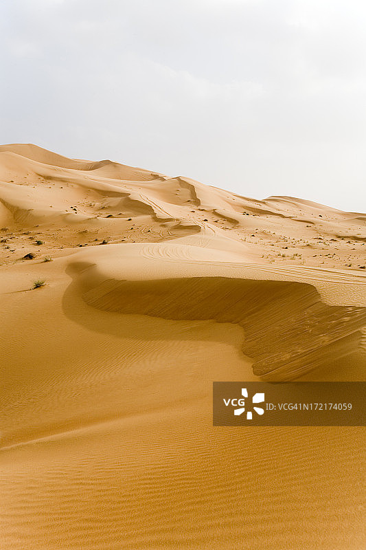 沙漠的沙丘图片素材