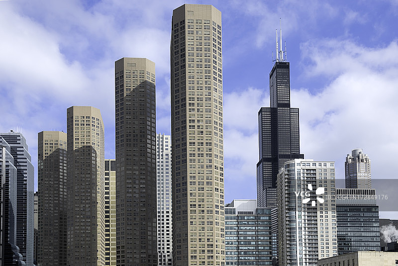 芝加哥西部循环图片素材