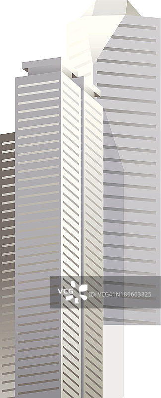 矢量图标的摩天大楼图片素材