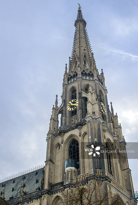 奥地利林茨的新大教堂图片素材