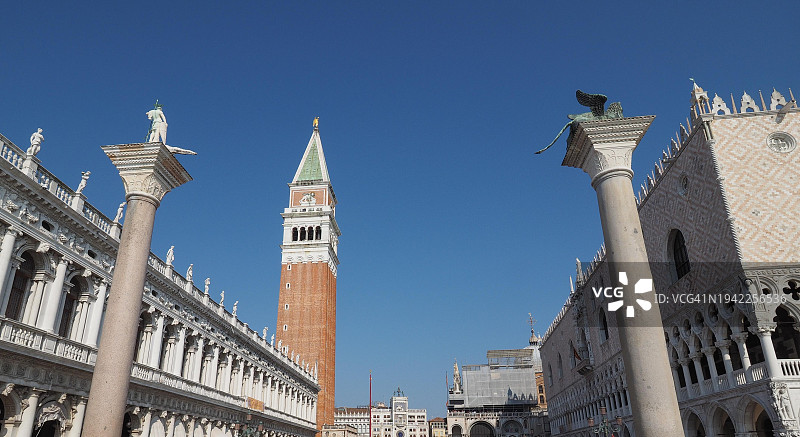 欧洲意大利威尼斯的圣马可广场图片素材