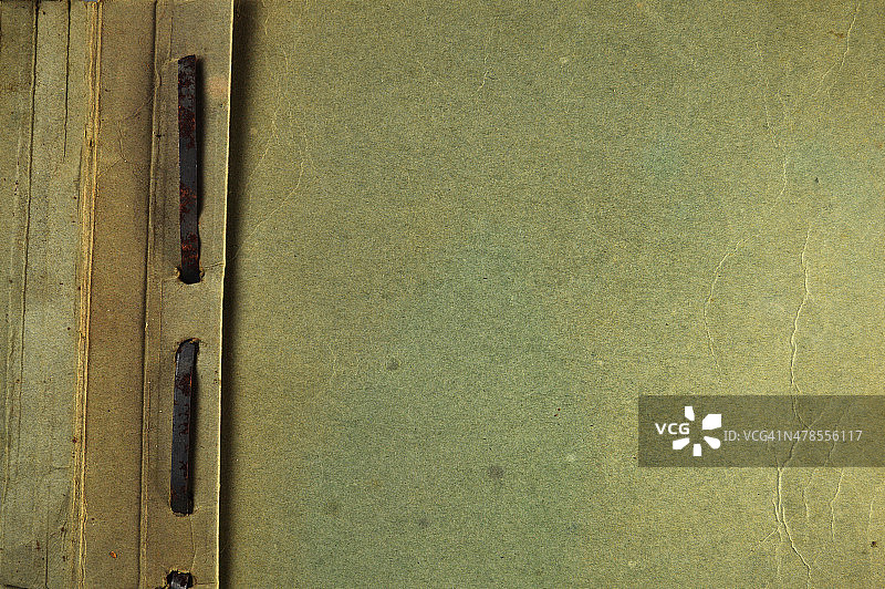 XXL -旧档案封面的内部部分图片素材