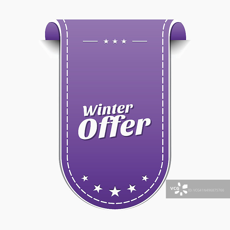 冬季提供紫色矢量图标设计图片素材