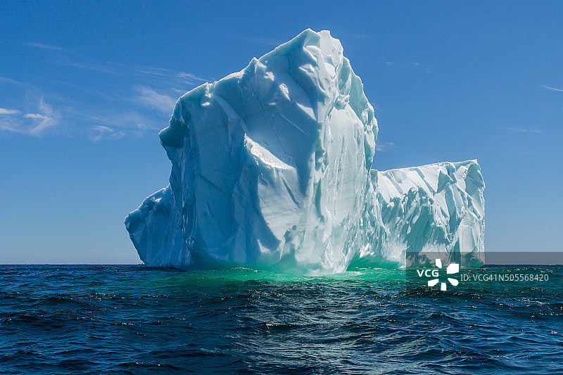 纽芬兰将冰山从遗愿清单上划掉图片素材