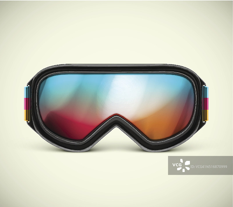 滑雪护目镜图片素材
