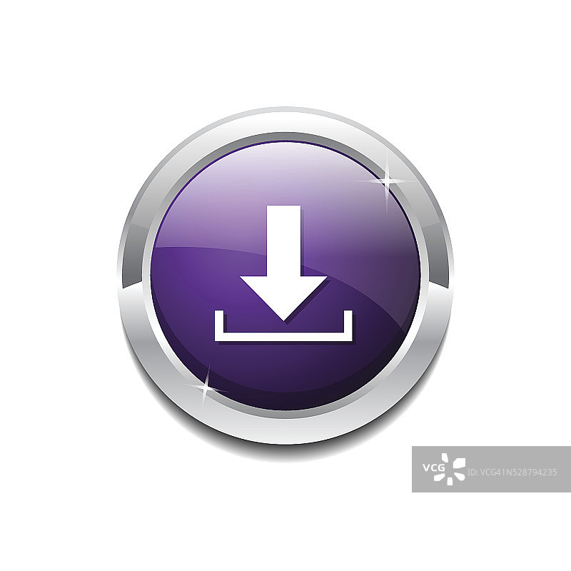 下载圆形矢量紫色网页图标按钮图片素材