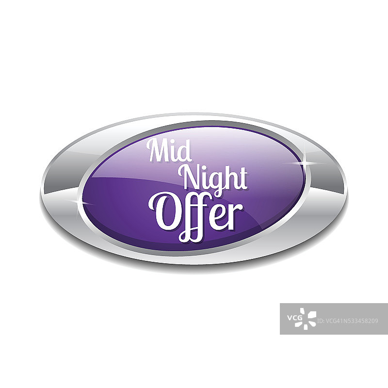 午夜提供紫罗兰矢量图标按钮图片素材