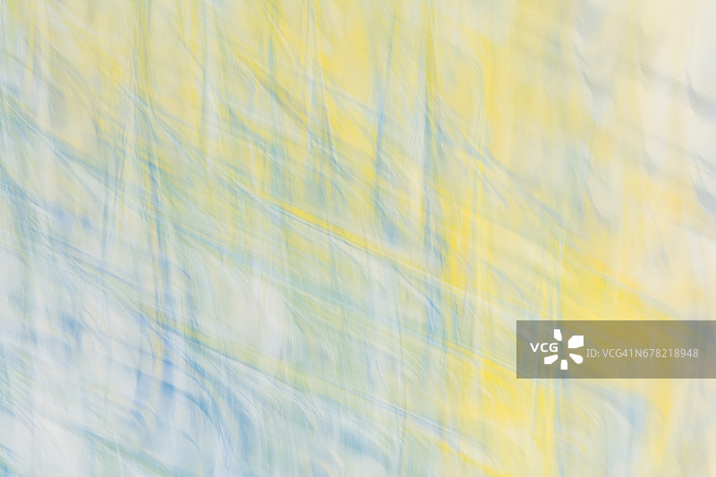 黄蓝色散焦艺术抽象背景图片素材