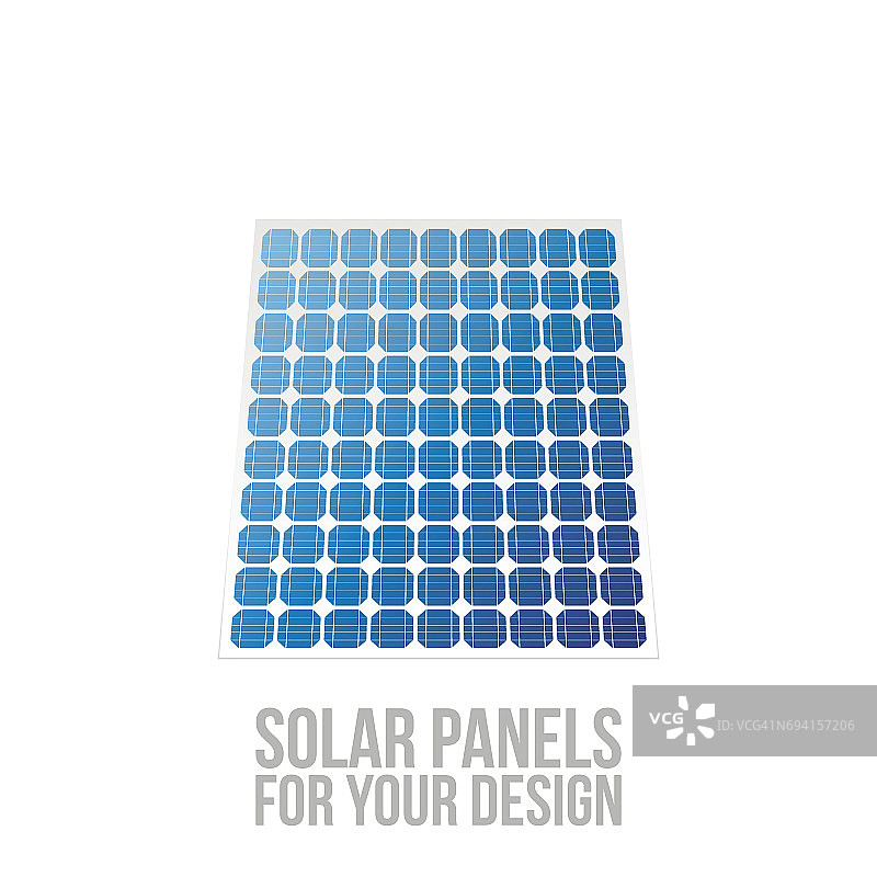 太阳能电池板的设计图片素材