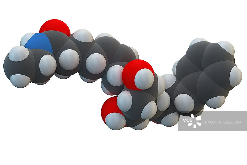 Bimatoprost药物分子图片素材