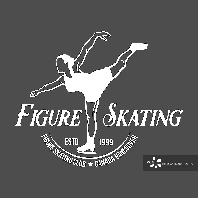 滑冰标签图标集图片素材